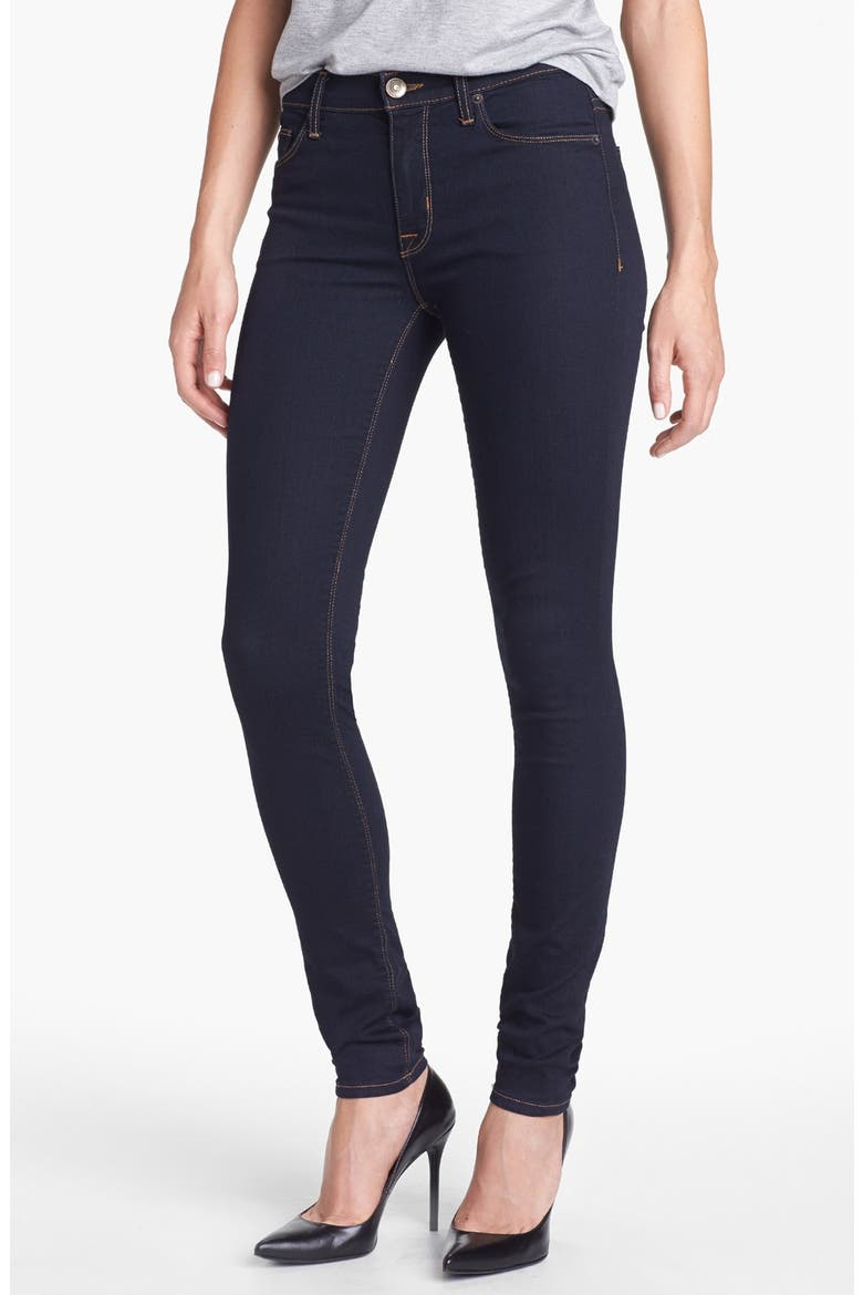 'Nico' Super Skinny Jeans, Main, color, STORM