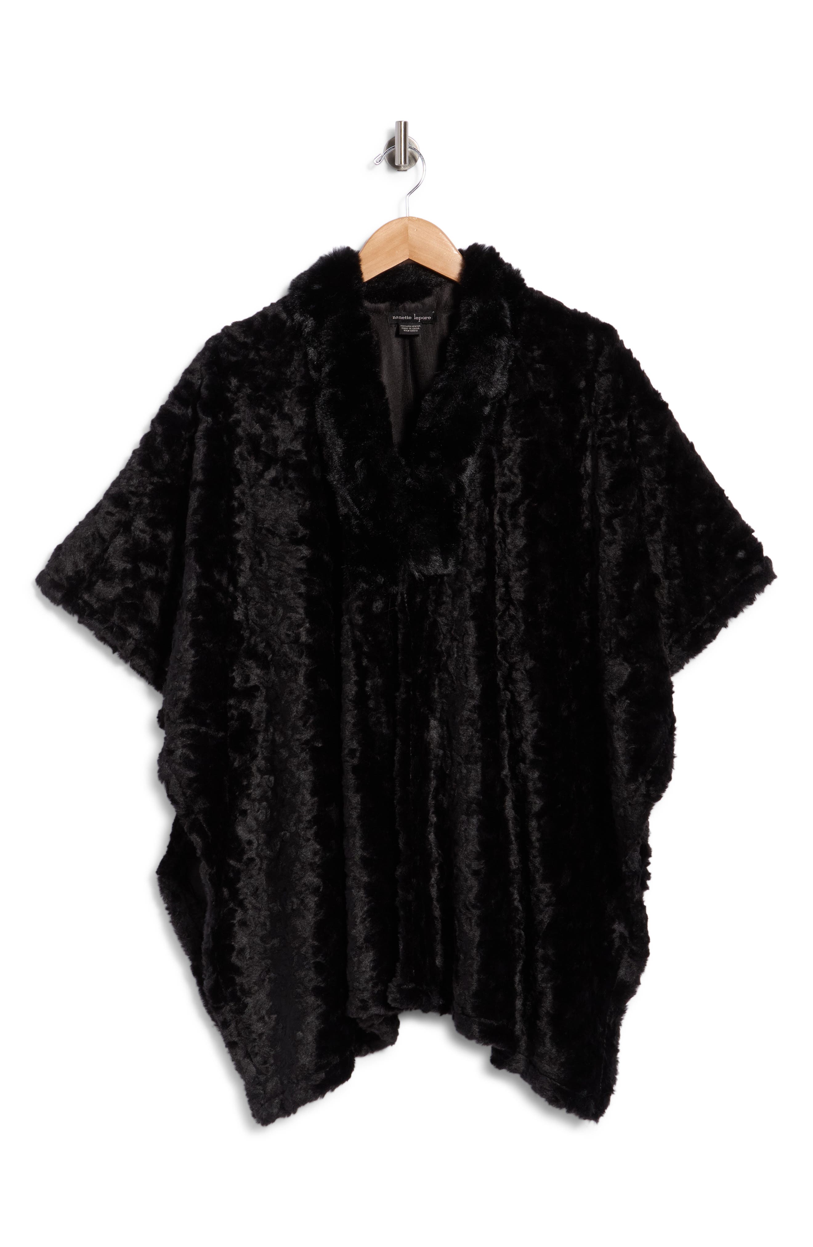 Diamond Pointelle Poncho