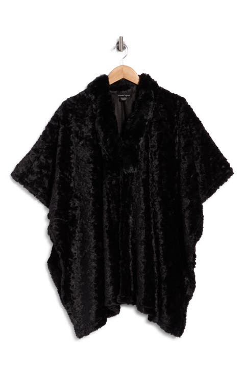 Diamond Pointelle Poncho