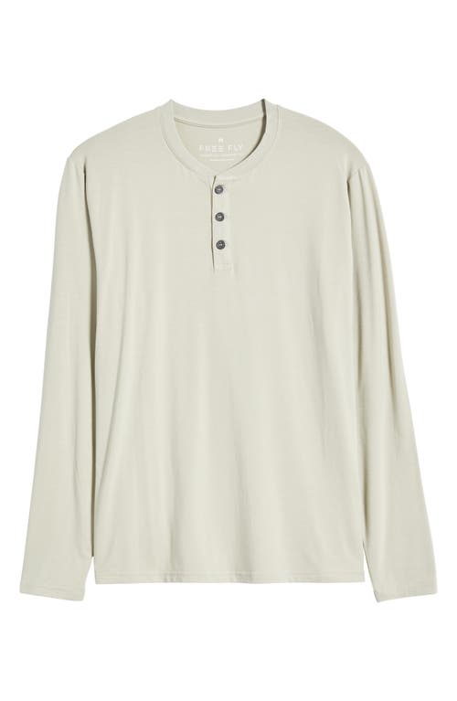 Free Fly Flex Performance Henley In Sandstone