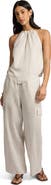 Onia Handkerchief Open Halter Top