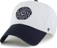 '47 Men's '47  White/Navy San Diego FC Two-Tone Clean Up Adjustable Hat