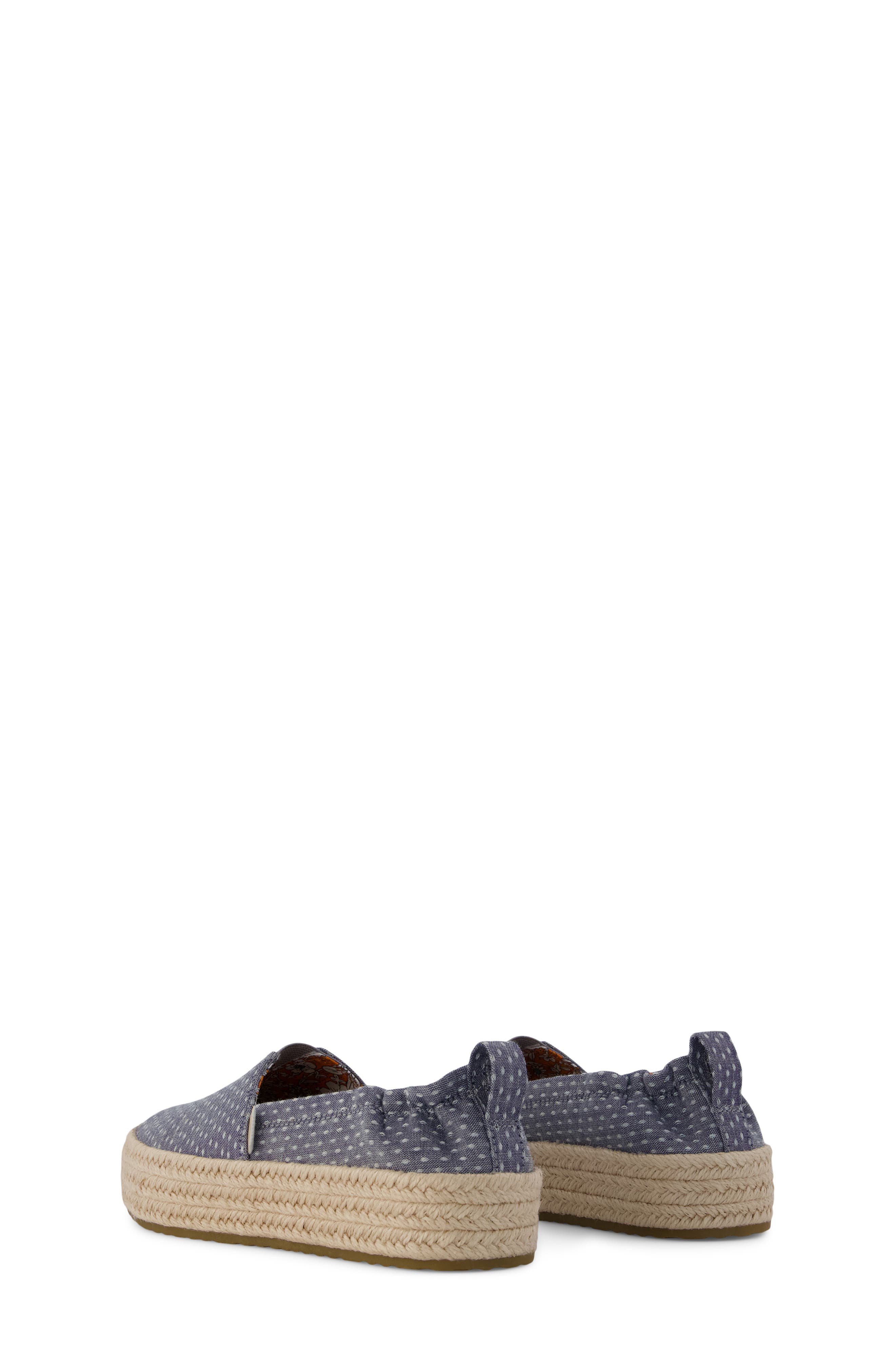 TOMS Kids' Valencia Platform Sneaker, Alternate, color, 