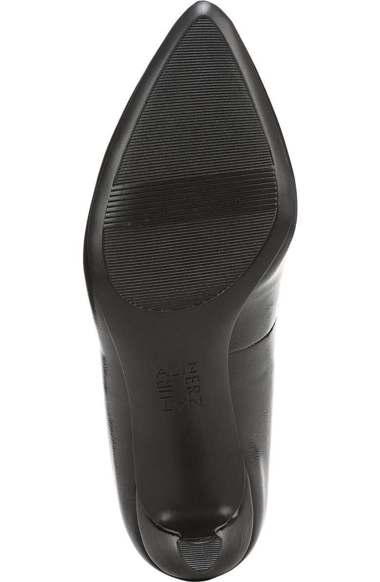 Naturalizer Flora Pump, Alternate, color, Black Faux Leather