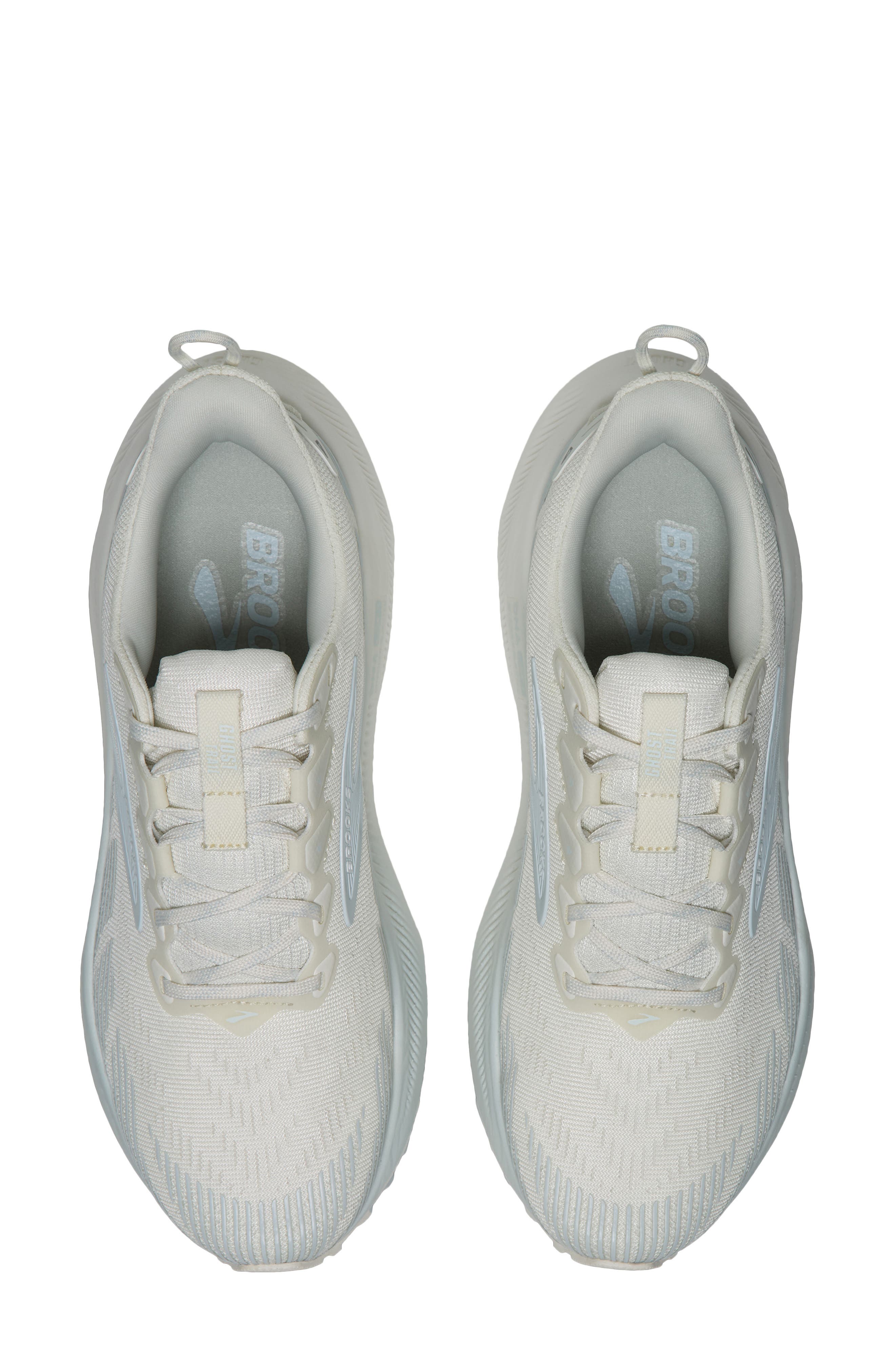 Brooks Ghost Trail Running Shoe, Alternate, color, Coconut/Bluewash/Skywriting