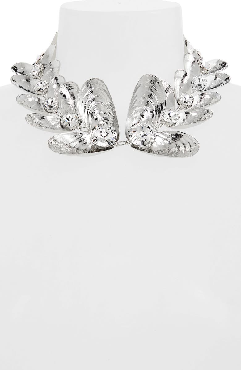 Area Crystal Mussel Choker, Alternate, color,