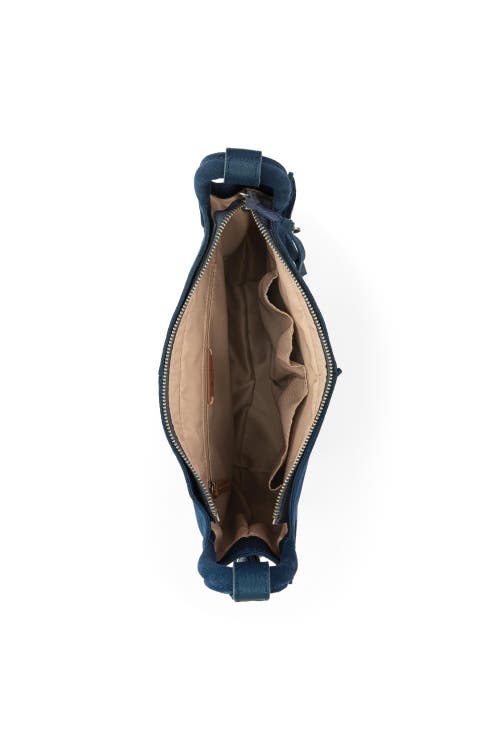The Sak Los Feliz Crossbody Leather Bag In Blue