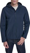 Cole Haan Signature Water Resistant Packable Hooded Cotton Blend Running Jacket