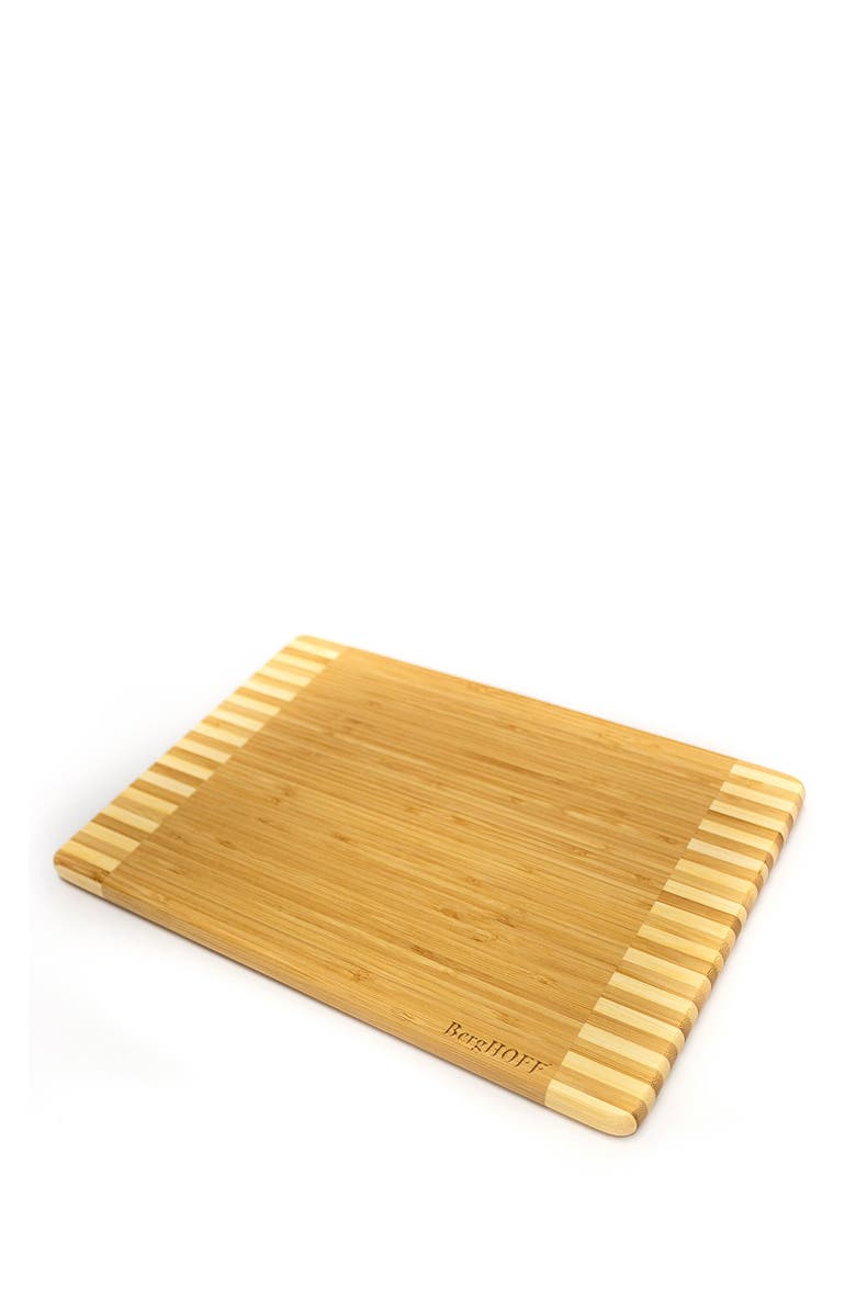 BergHOFF Bamboo Rectangular Cutting Board - Two-Tone Stripe, Main, color, Brown
