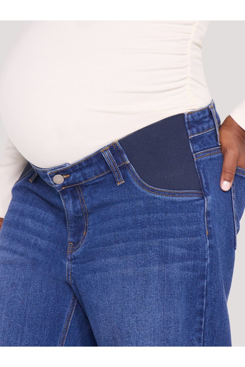 Under the Belly Wide Leg Jeans, Alternate, color, Dark Wash