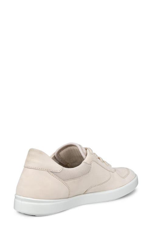 Ecco Leisure Sneaker In Limestone