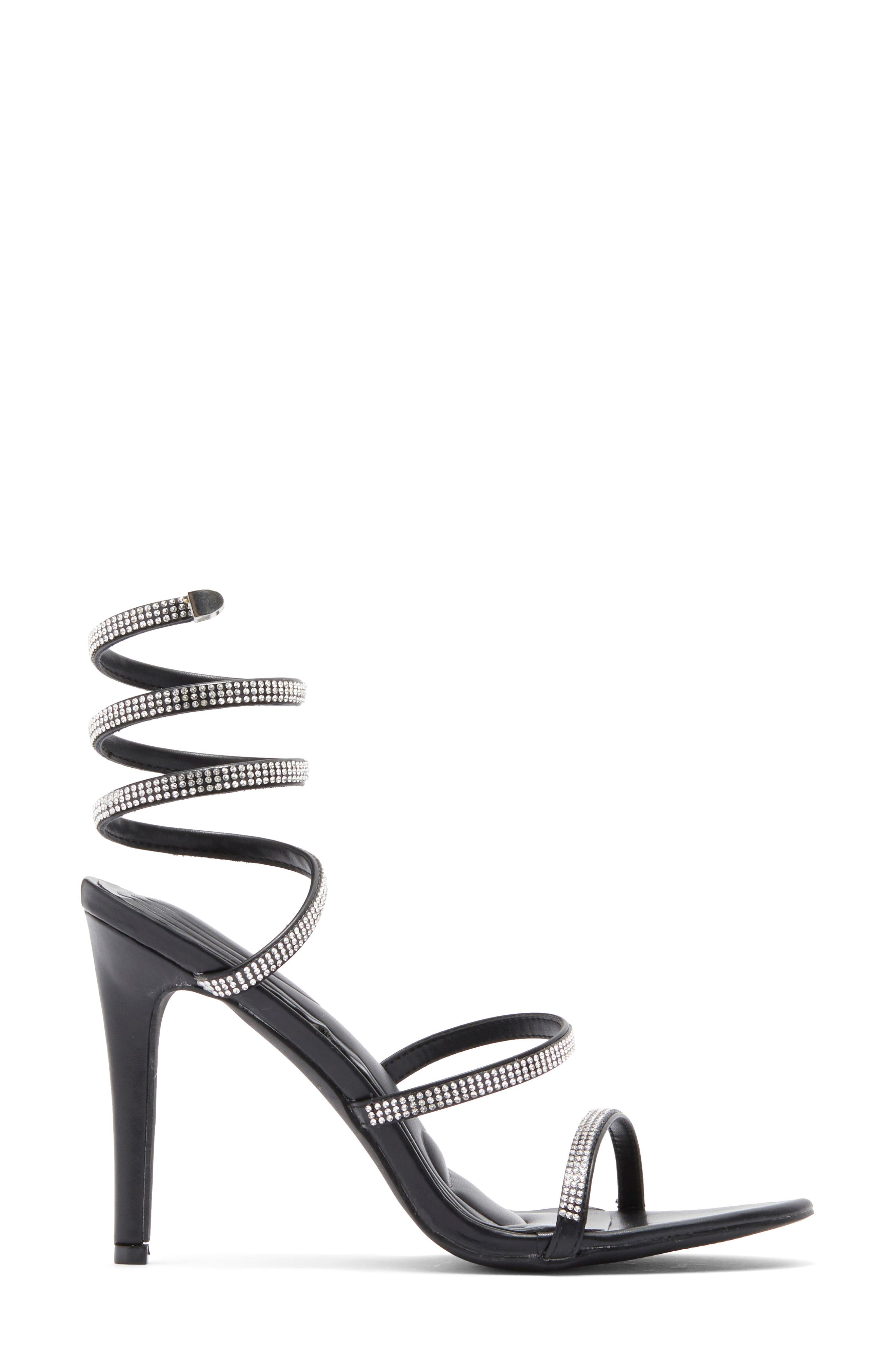 AZALEA WANG Elvinia Ankle Wrap Sandal, Alternate, color, 