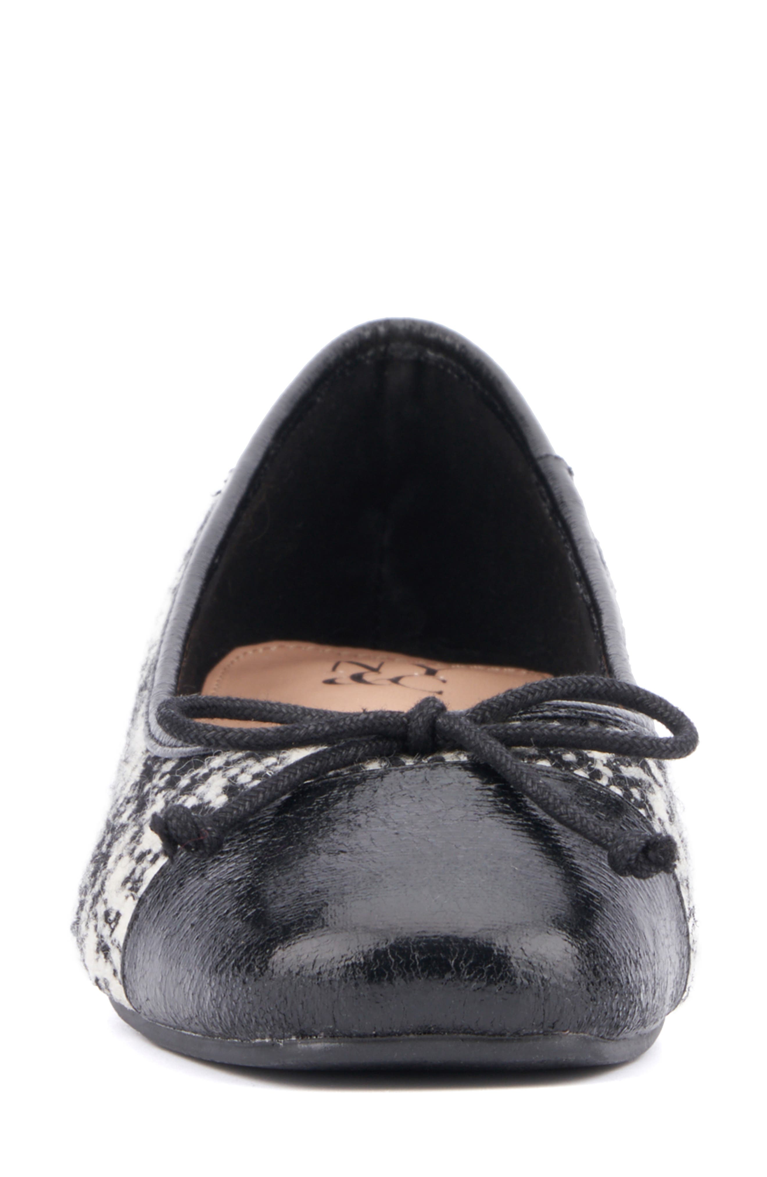 NEW YORK AND COMPANY Patricia Cap Toe Flat, Alternate, color, 