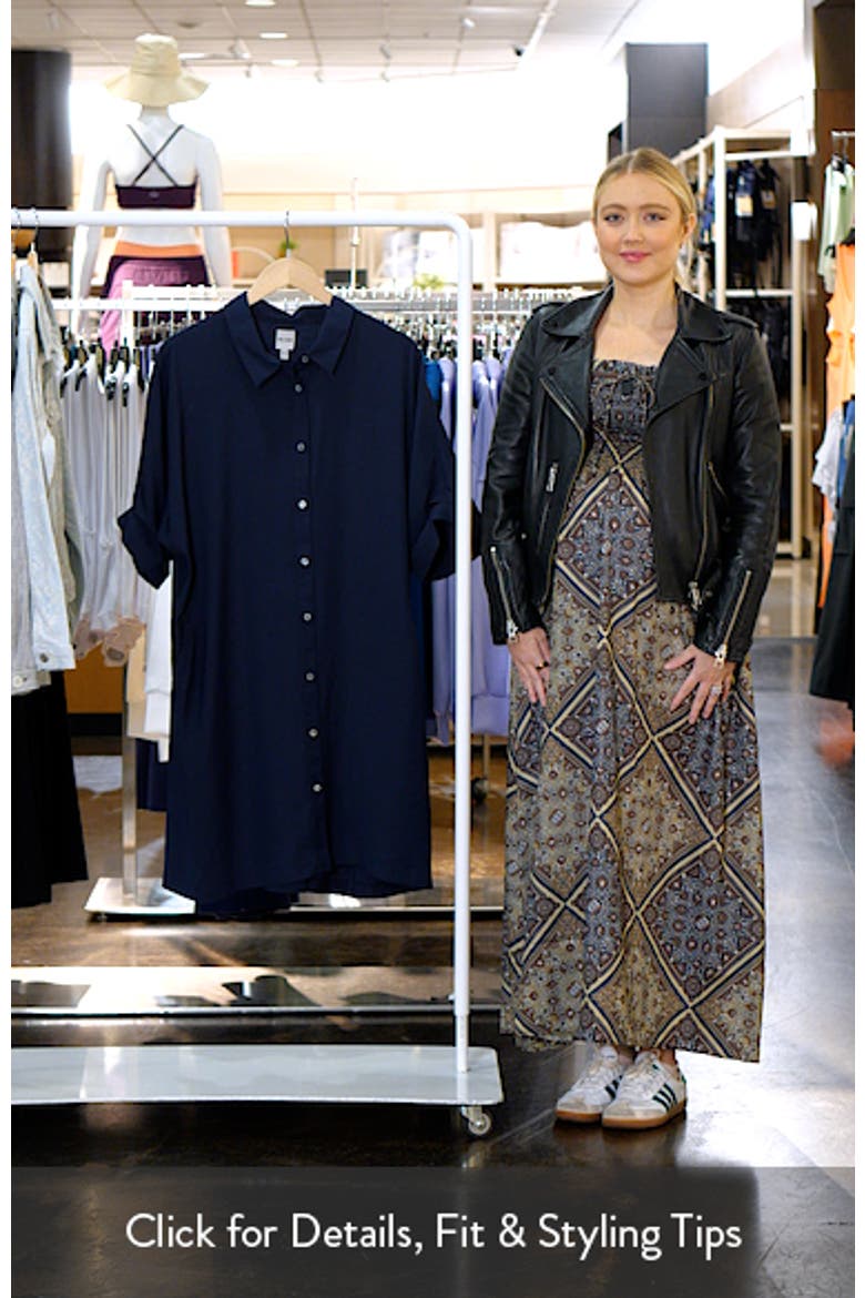Devon Short Sleeve Shirtdress video