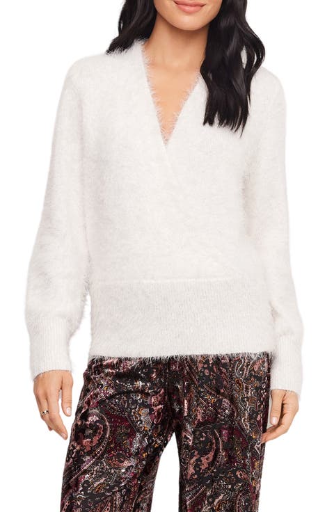 Eyelash Wrap Sweater