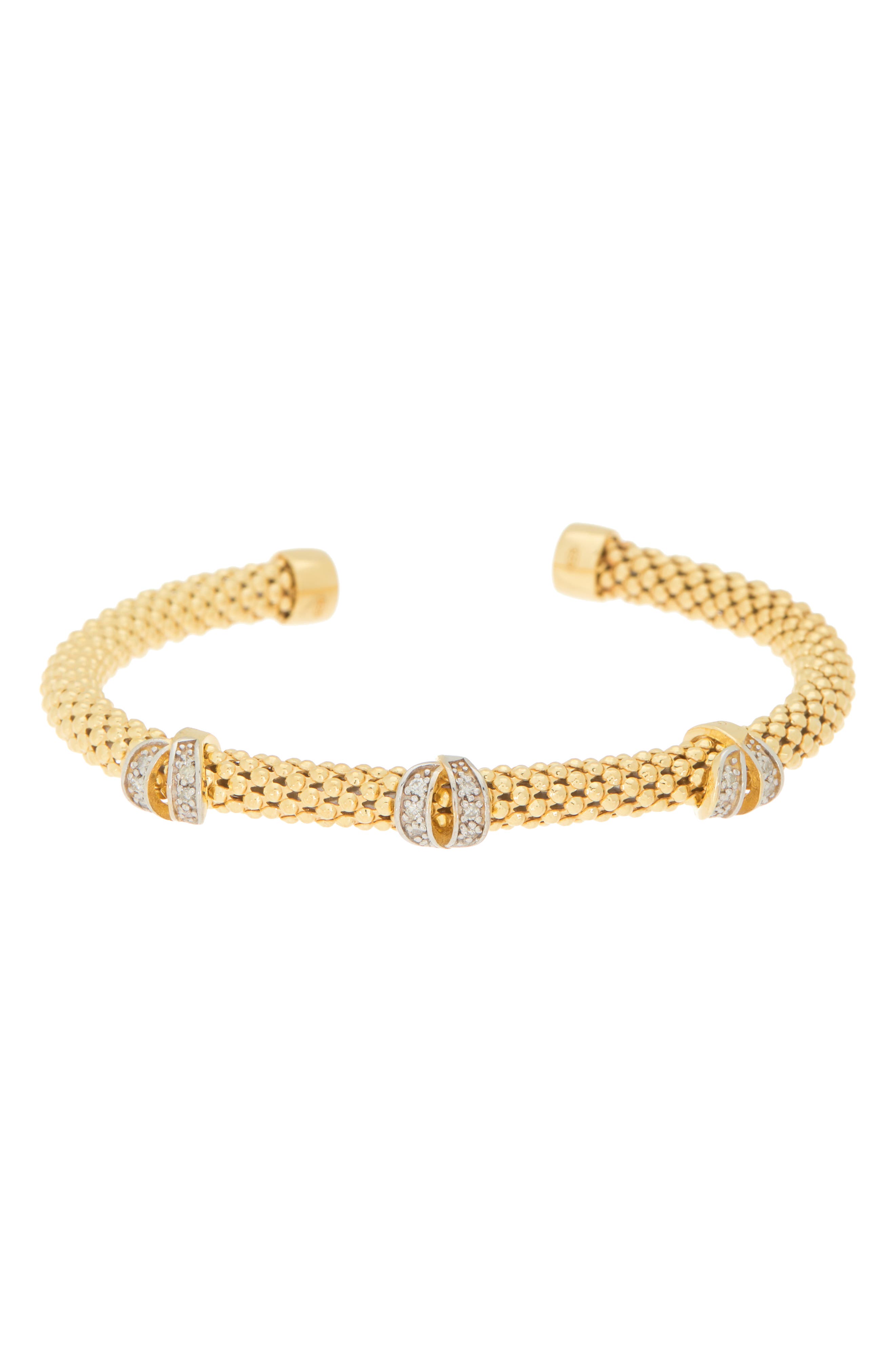 MESHMERISE Diamond Bangle Bracelet - 0.18ct.