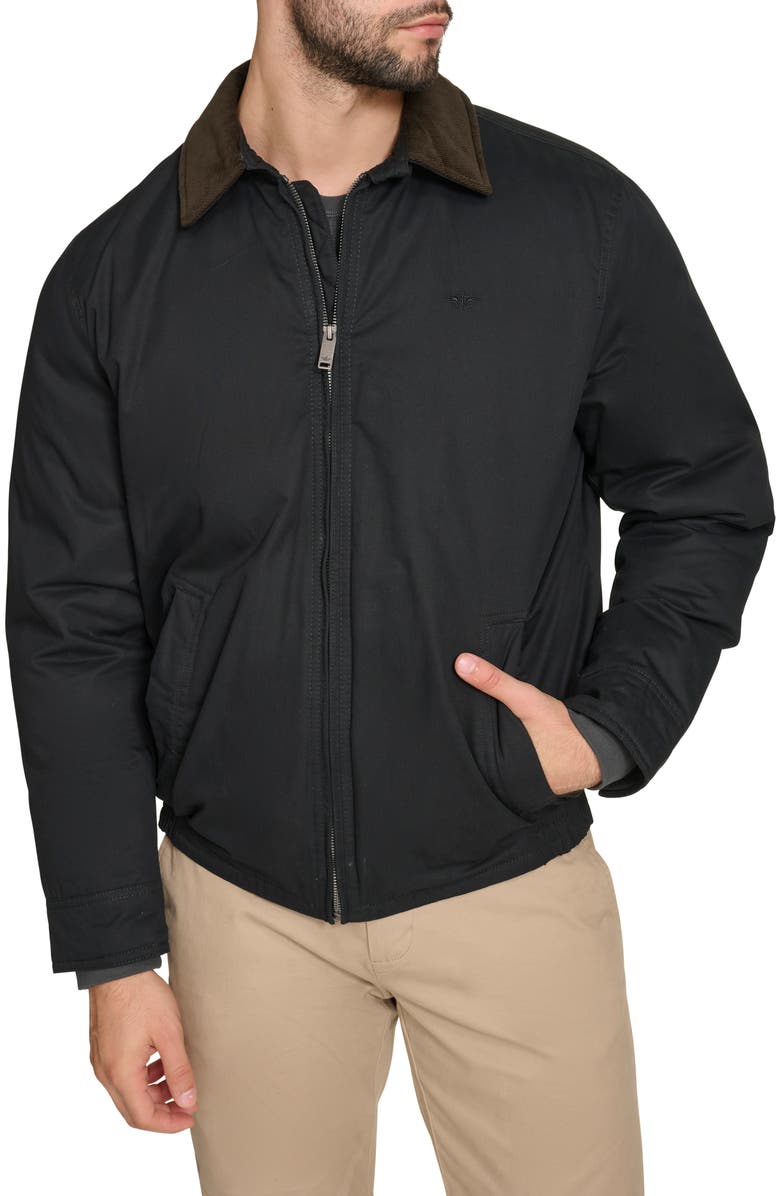 Dockers<sup>®</sup> Padded Corduroy Collar Cotton Bomber, Main, color, 
