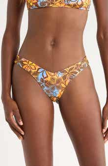 Kulani Kinis Y-Cut Thong Bikini Bottoms