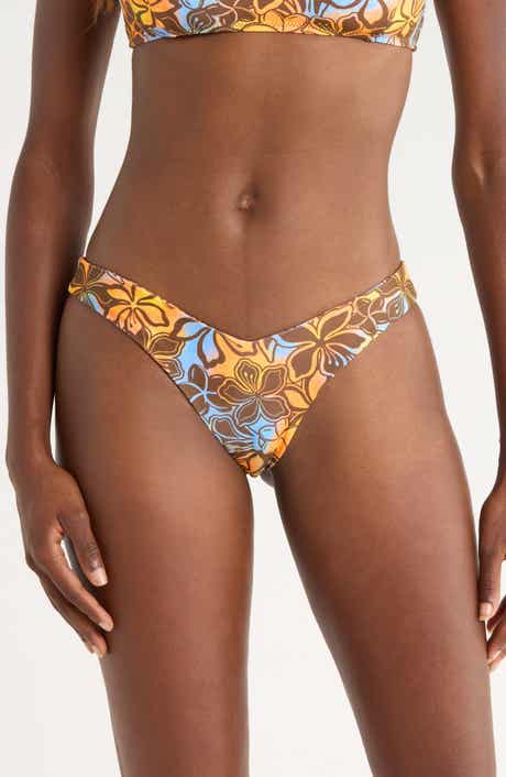 Kulani Kinis Y-Cut Thong Bikini Bottoms