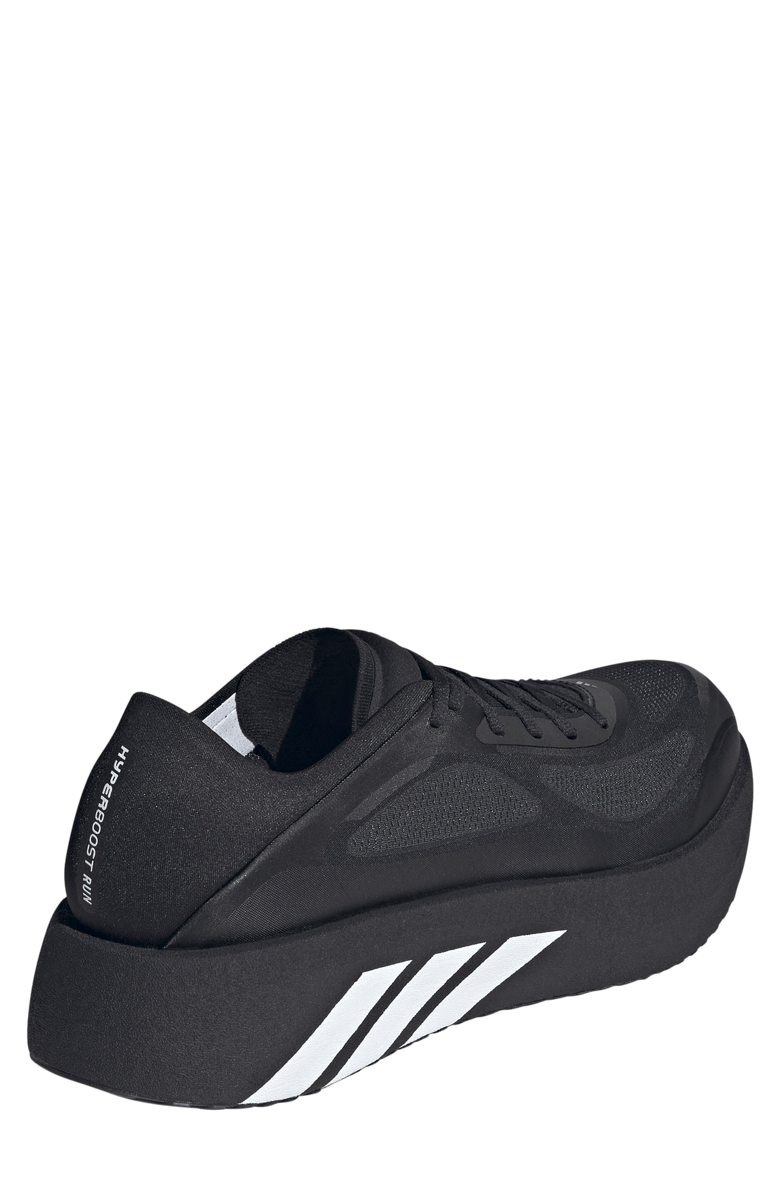 Hyperboost Run Running Shoe, Alternate, color, CORE BLACK/ WHITE/ CORE BLACK