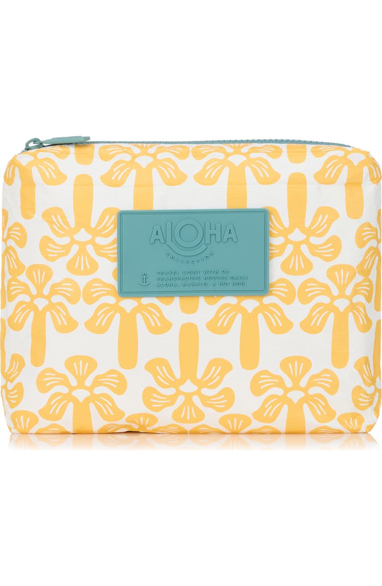 Aloha Collection Small Puali Water Resistant Tyvek<sup>®</sup> Zip Pouch, Main, color,