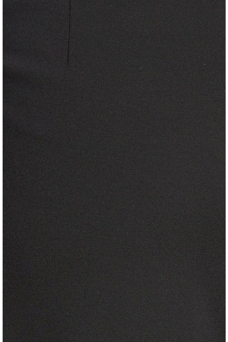 Wide Leg Crop Pants, Alternate, color, BLACK