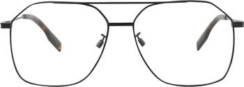 57mm Aviator Optical Glasses