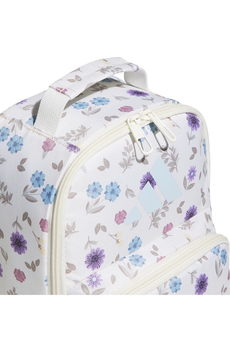 adidas Kids' Santiago Lunch Bag, Alternate, color, In Bloom Floral Warm Vanilla