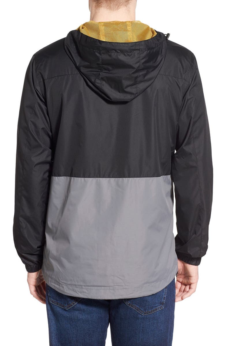 Vissla 'Charter' Colorblock Hooded Windbreaker, Alternate, color, 