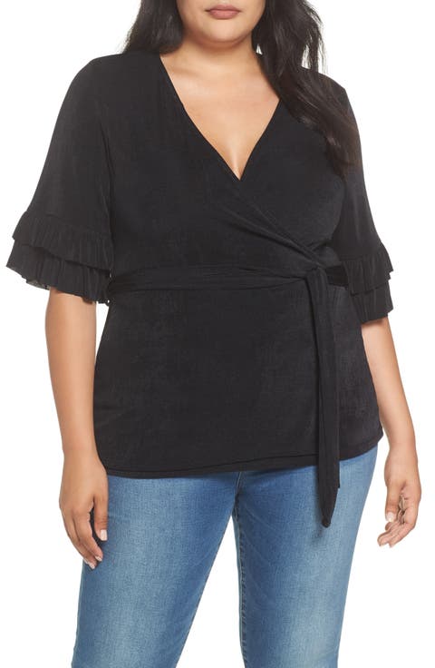 Slinky Wrap Top