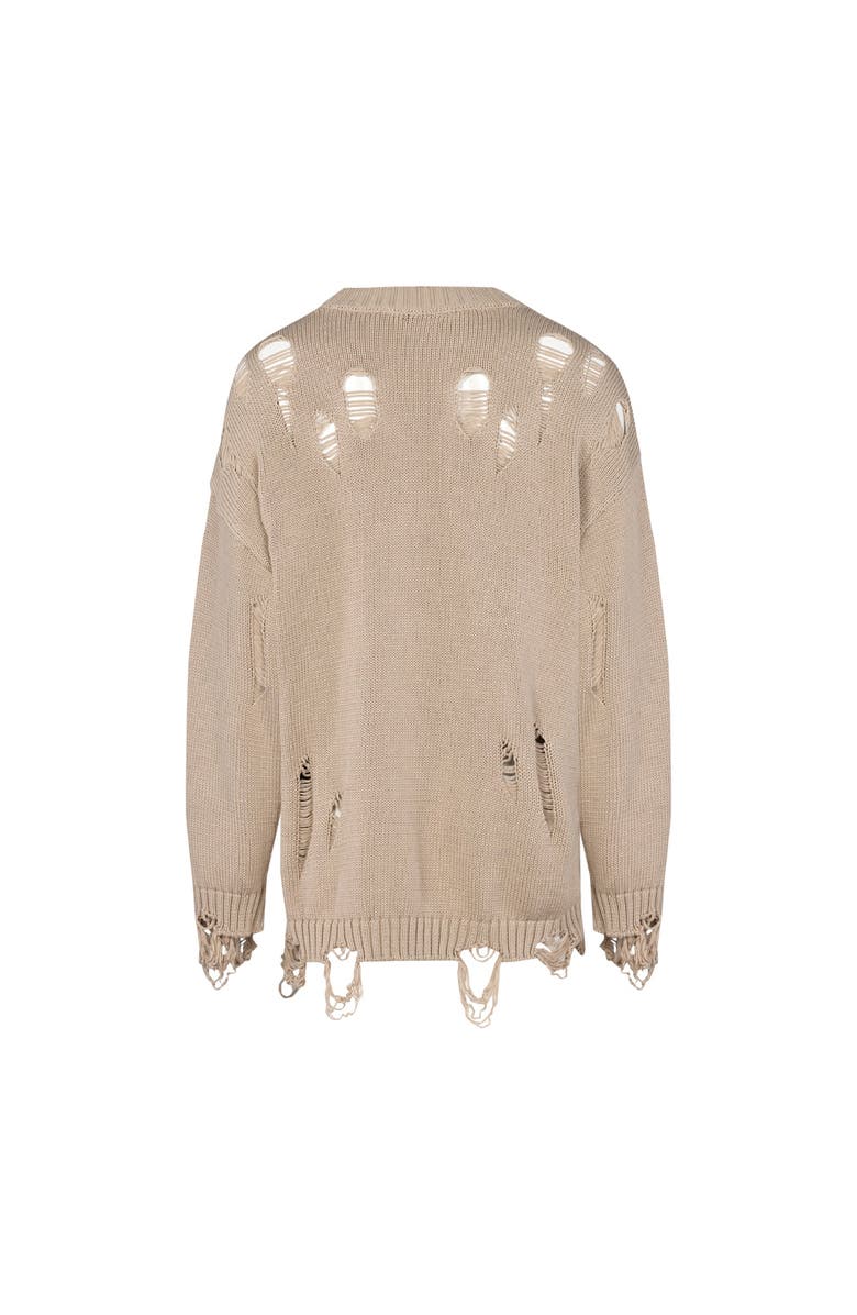 PCFG Your *Itch Ripped Knit Sweat, Alternate, color, Beige