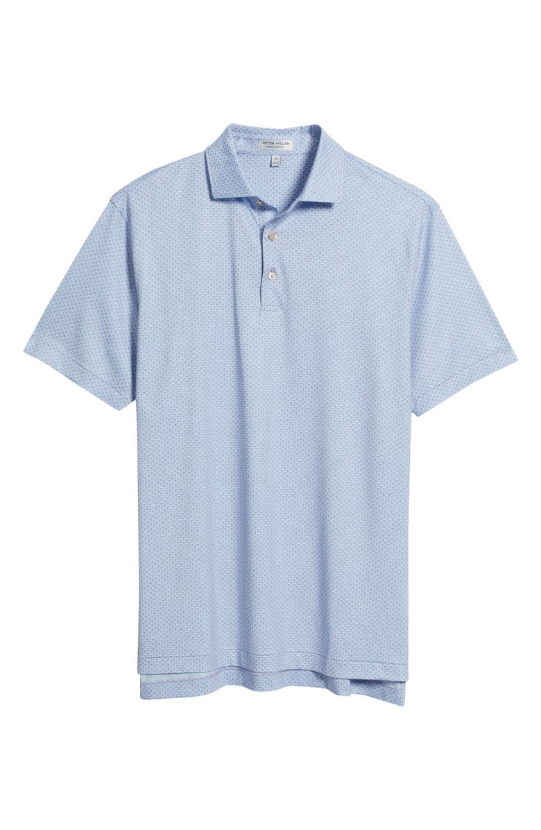 Peter Millar Griller Performance Jersey Polo, Alternate, color, Petal Purple