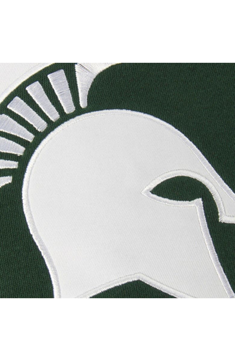 STADIUM ATHLETIC Youth Stadium Athletic Green Michigan State Spartans Big Logo Pullover Hoodie, Alternate, color, Green