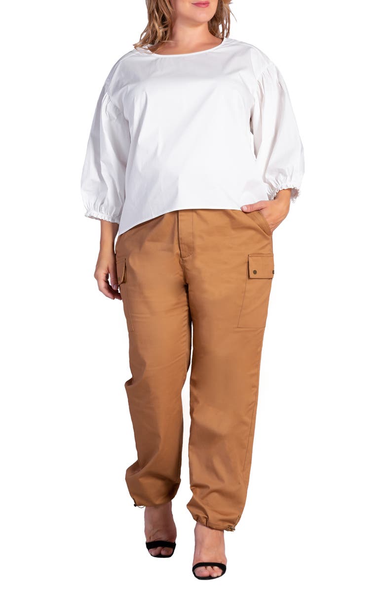 Standards & Practices Feza Cargo Pants, Alternate, color, Khaki