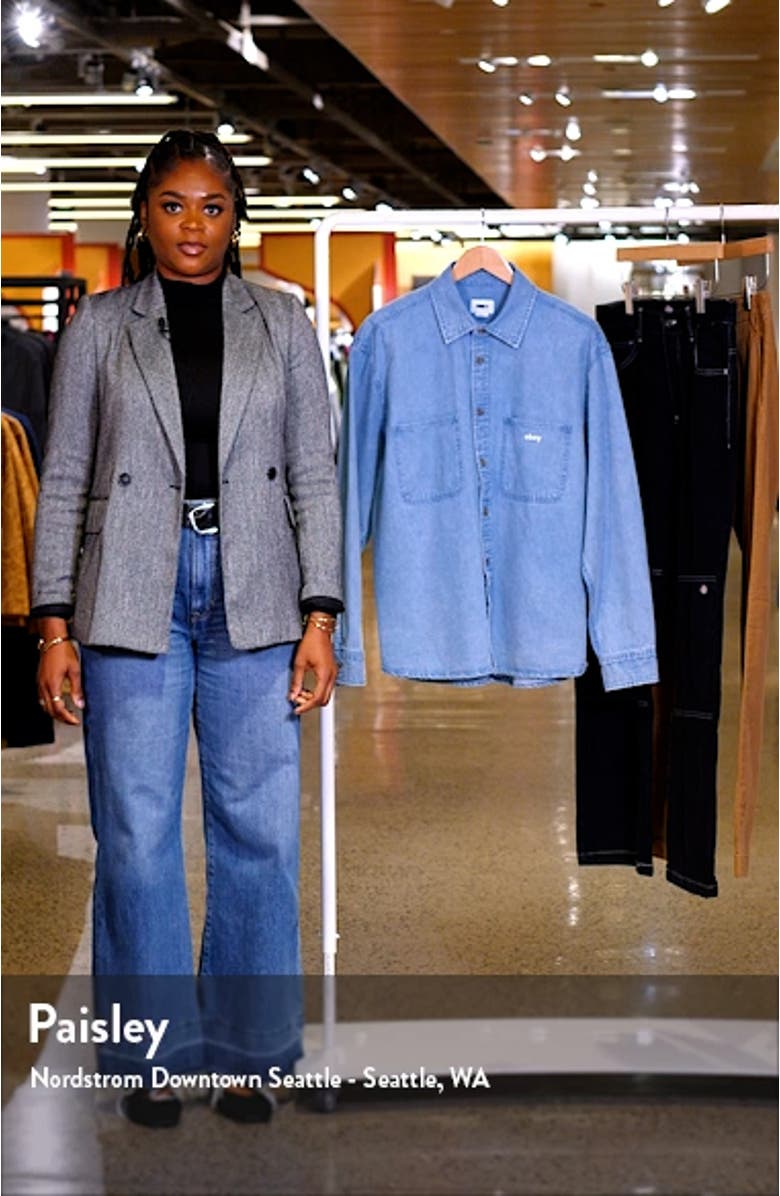 Bigwig Dean Denim Button-Up Shirt, sales video thumbnail