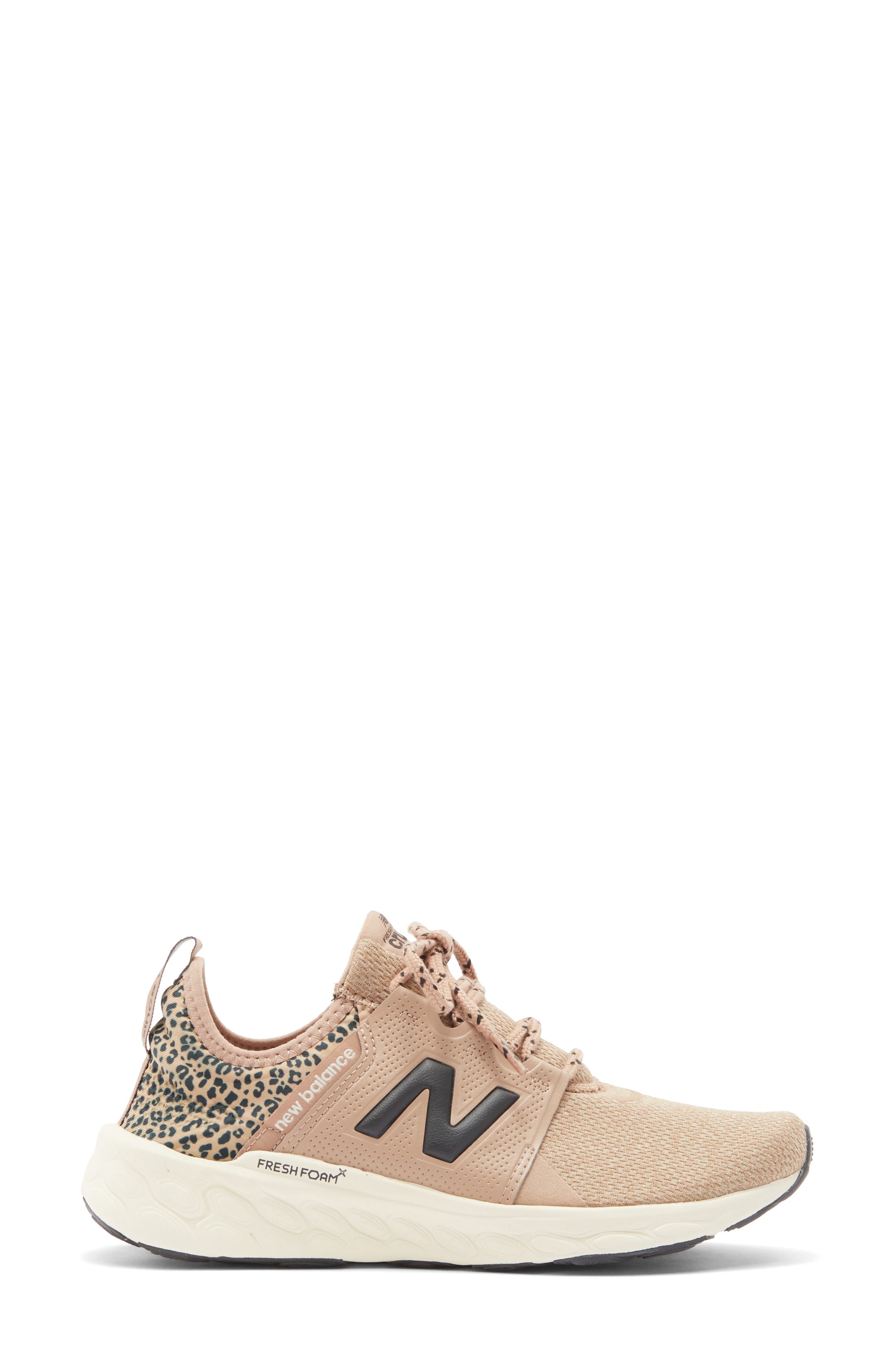 New Balance Cruz Sneaker, Alternate, color, Flat Taupe/ Black Cement
