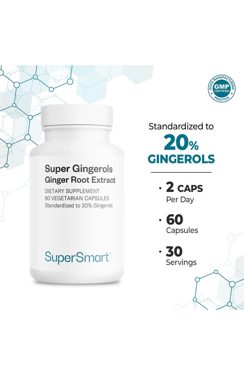 SuperSmart Super Gingerols 400mg, Alternate, color, NO COLOR
