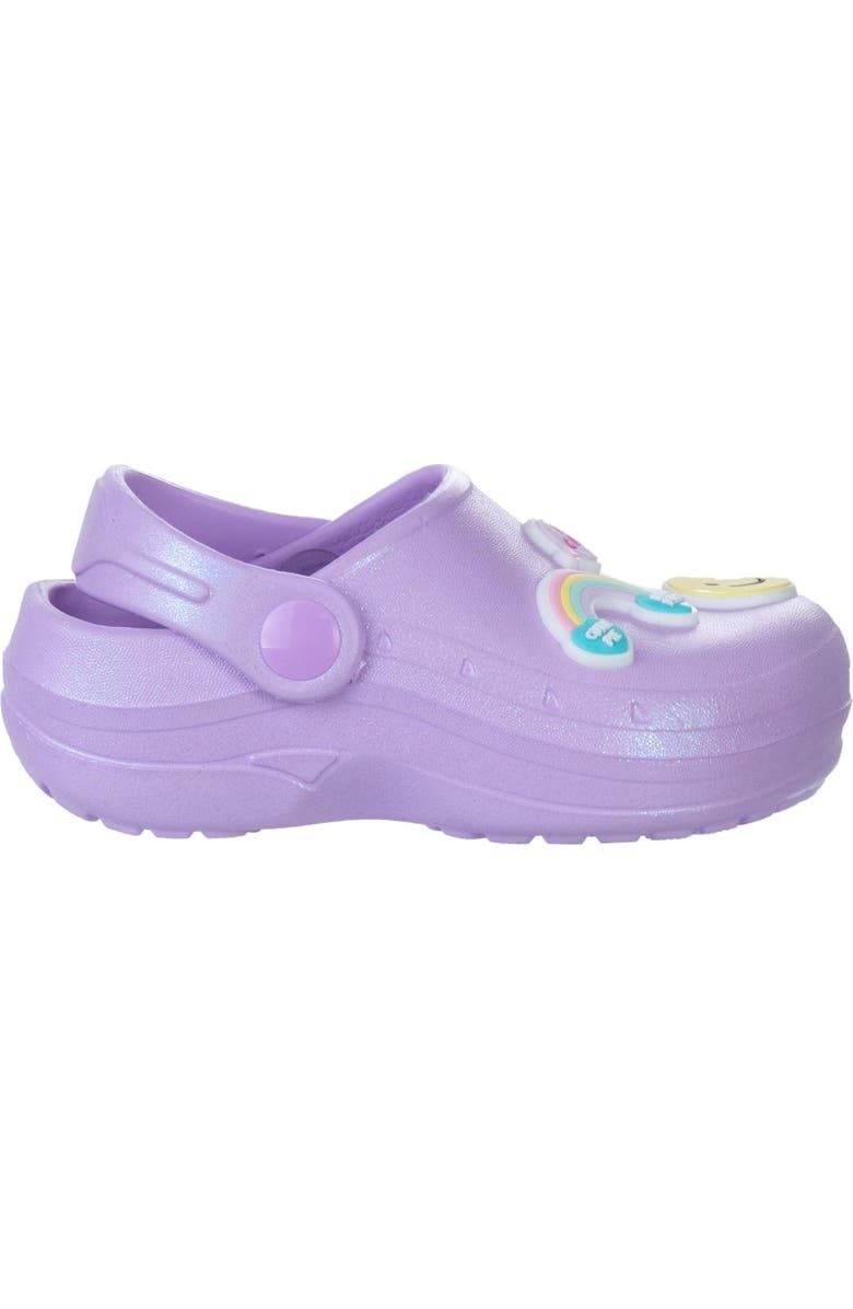 SweetHearts Candy Rainbow Clogs Girls 5-10, Alternate, color, Purple