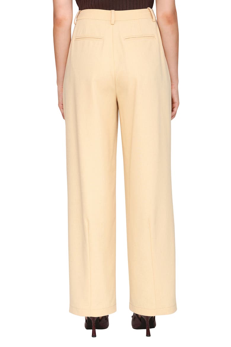 Wide Leg Barrel Trousers, Alternate, color, CAMEL