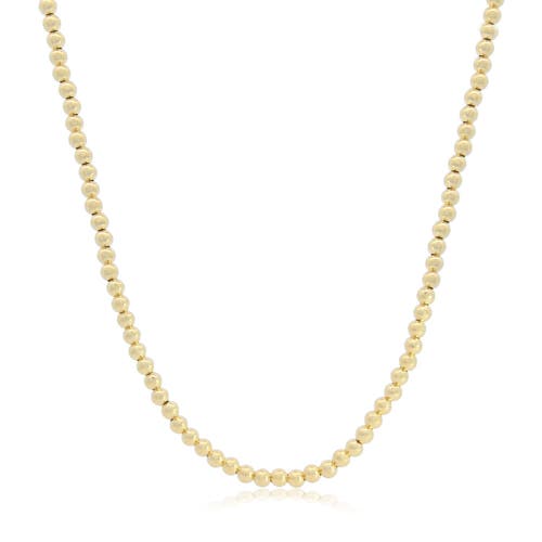 The Lovery Fine Jewelry Gold Ball Bead Chain Necklace
