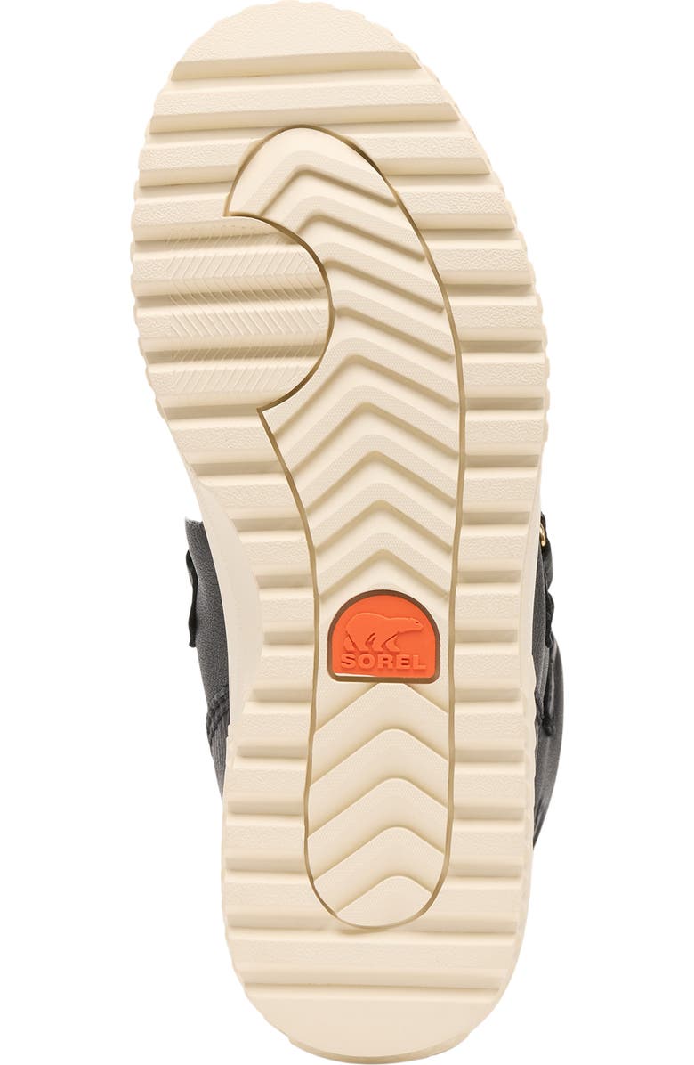 SOREL One Ave<sup>™</sup> Alpine Faux Fur Trim Waterproof Boot, Alternate, color, Black/ Chalk