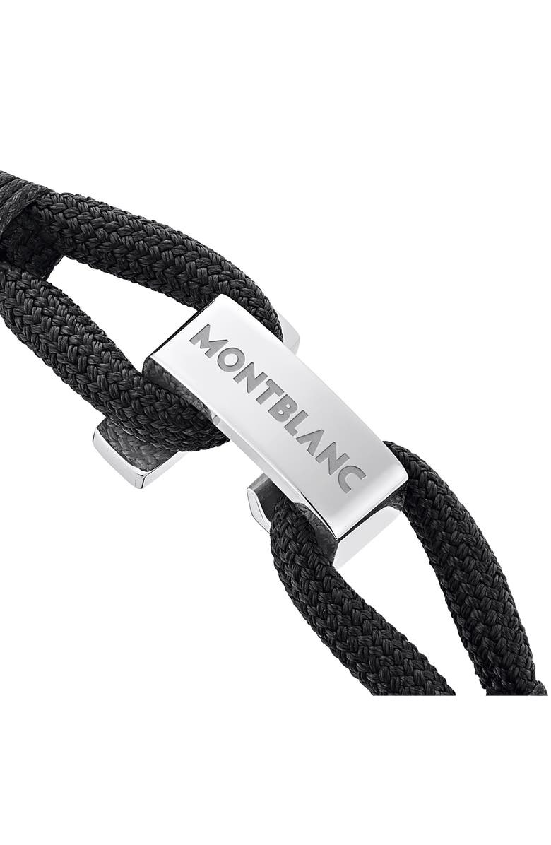 Montblanc Men's Braided Nylon Bracelet, Alternate, color,