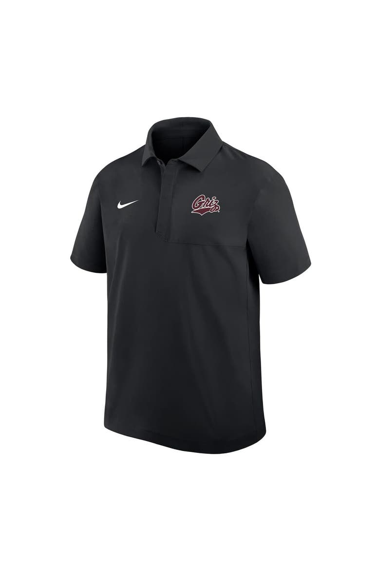 Men's Nike Black Montana Grizzlies 2025 Sideline Dri-FIT Polo, Alternate, color, Black