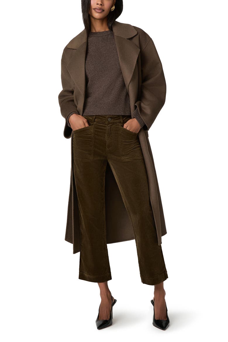 Quincy High Waist Ankle Casual Pants, Alternate, color, FERN