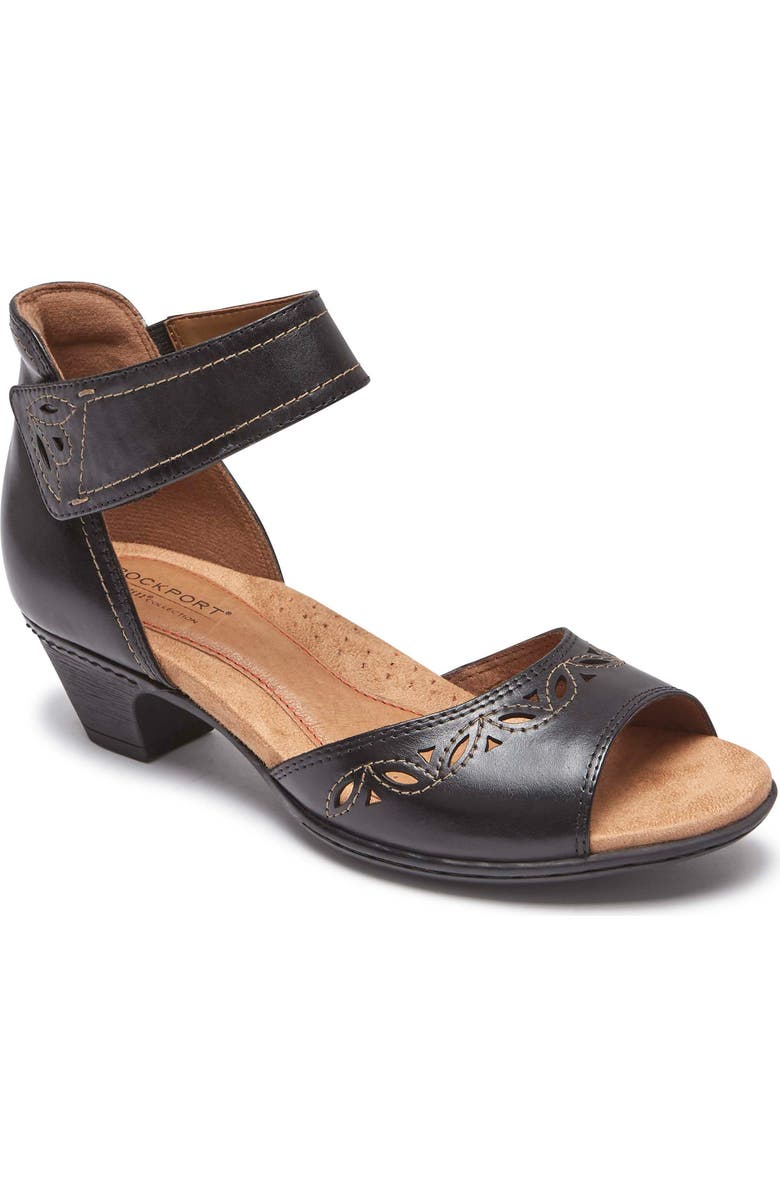 Rockport Cobb Hill Abbott Perforated Sandal, Main, color,