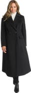 Jessica London Trapeze Wool-Blend Coat