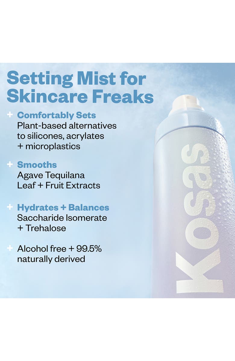 Kosas Cloud Set Airy Setting + Smoothing Mist, Alternate, color, Clear