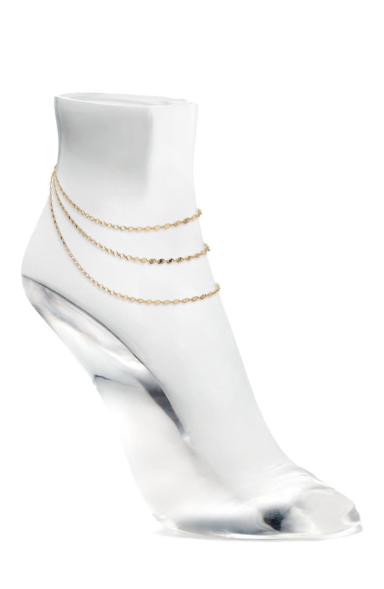 LANA Kite Disc Stiletto Anklet, Main, color,