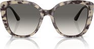 Emporio Armani 54mm Gradient Butterfly Sunglasses