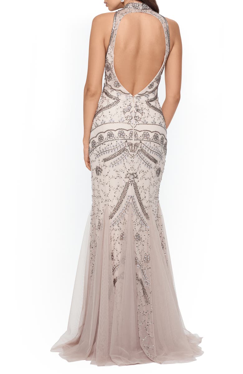 Xscape Evenings Xscape Embellished Godet Mermaid Gown, Alternate, color, 